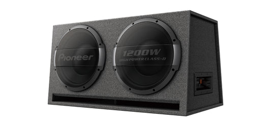 Pioneer TS-WX1220AH 30 cm x 2 Bass Reflex Subwoofer with Built-in Amplifier (3000 W)
