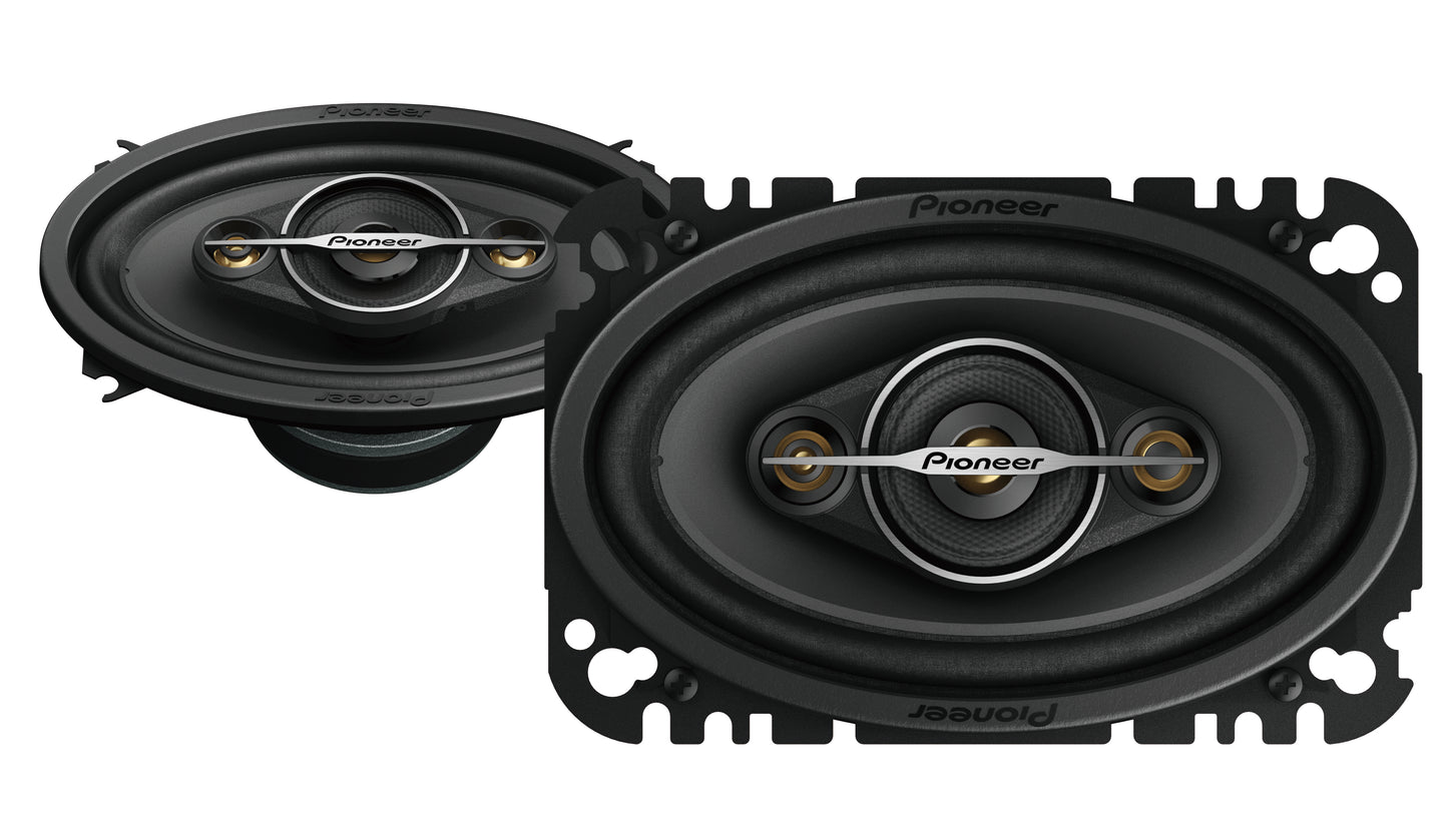 Pioneer TS-A4671F - 4"x6" 4-Way Coaxial Car Speaker 210W