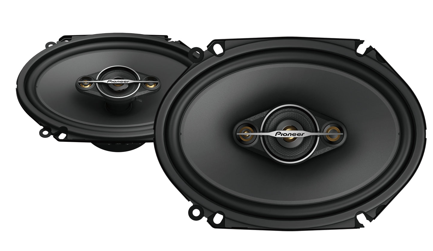 Pioneer TS-A6881F - 6"x8" 4-Way Coaxial Car Speakers 350W