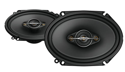 Pioneer TS-A6881F - 6"x8" 4-Way Coaxial Car Speakers 350W