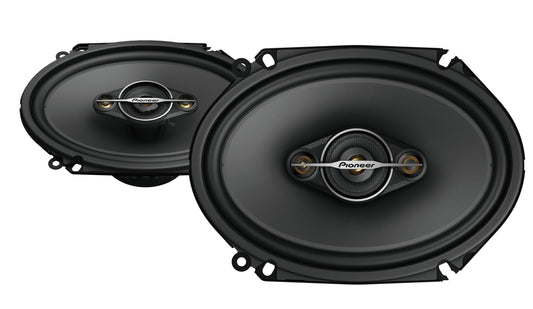 Pioneer TS-A6881F - 6"x8" 4-Way Coaxial Car Speakers 350W