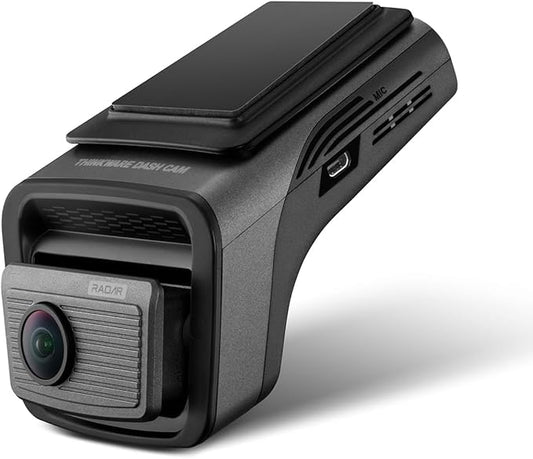 Thinkware U3000 PRO 1CH 4K Front Only Dashcam, With Built-In Radar & HDR, Bluetooth, Wifi, Super Night Vision, 64GB SD Card