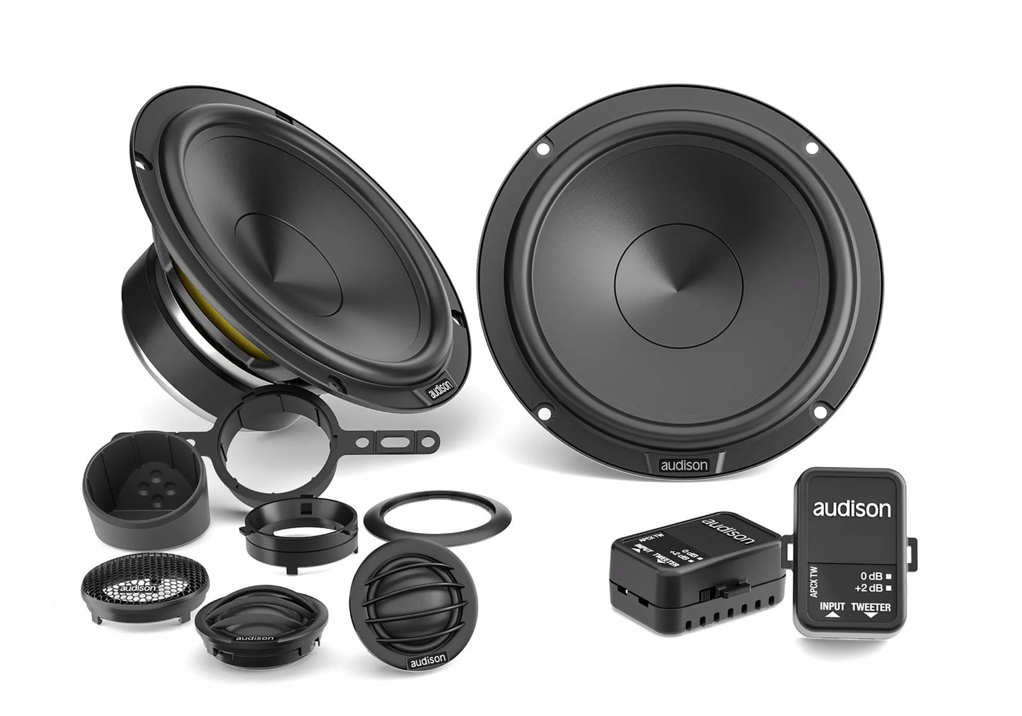 Audison APK 165P - 16.5cm 2-Way Component Car Speakers