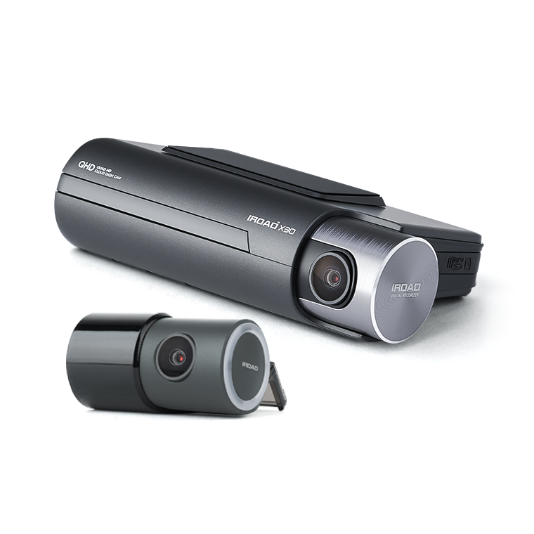 IROAD X30 - Front 2k QHD + Rear FHD Dashcam