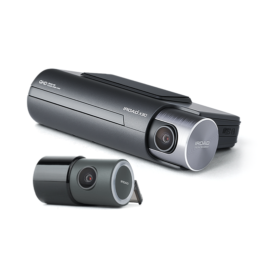 IROAD X30 - Front 2k QHD + Rear FHD Dashcam