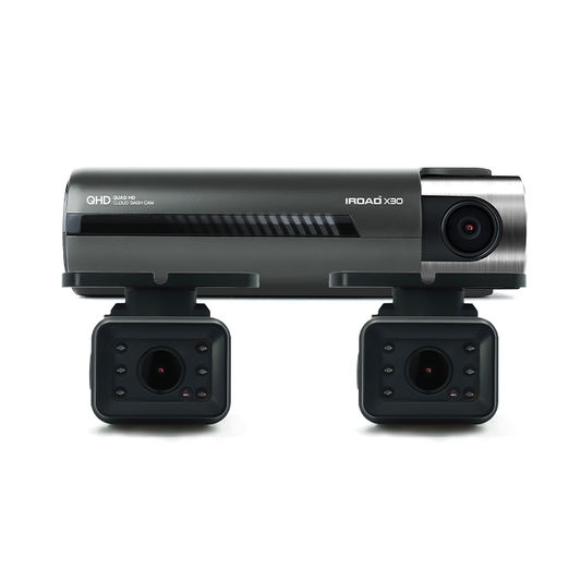 IROAD X30 - Front 2k QHD + 2 External Cams