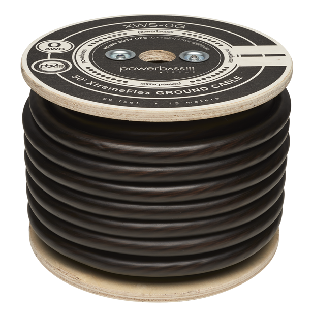 Powerbass XWS-0G 100% OFC 0 AWG Ground Wire 15 Metres
