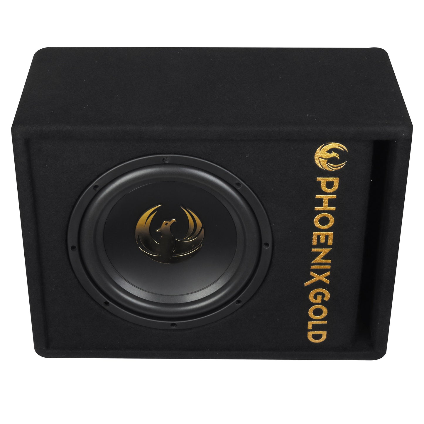 Phoenix Gold Z10AB 10″ Active Ported Subwoofer 800W with Wiring Kit