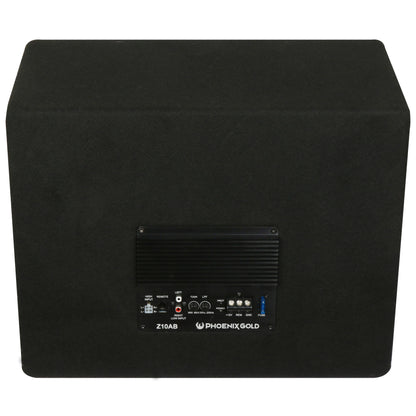 Phoenix Gold Z8AB 8″ Active Ported Subwoofer 500W with Wiring Kit
