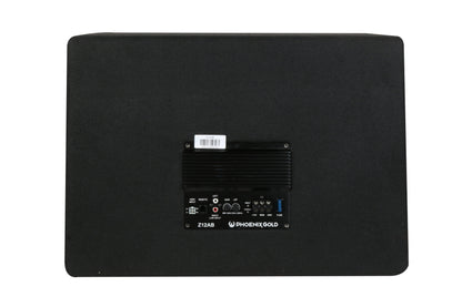 Phoenix Gold Z12AB 12″ Active Ported Subwoofer 1000W with Wiring Kit