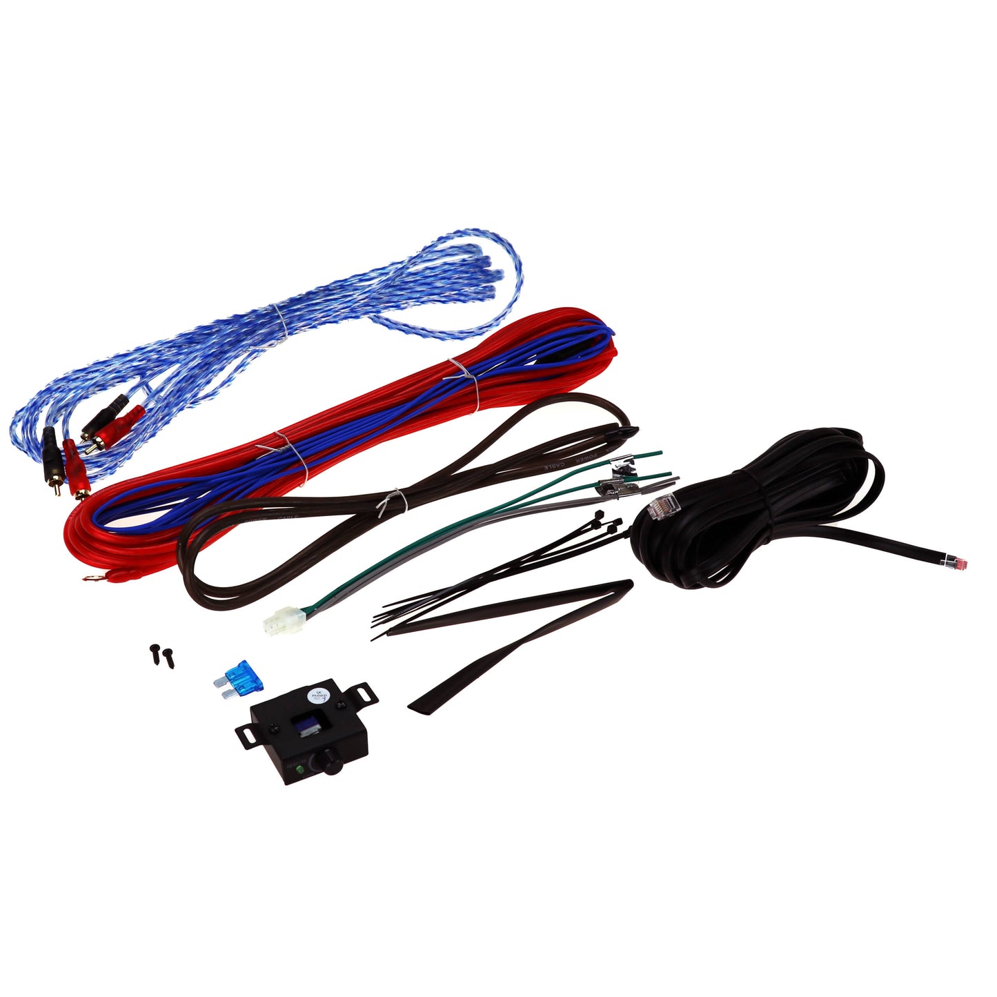 Phoenix Gold Z12AB 12″ Active Ported Subwoofer 1000W with Wiring Kit