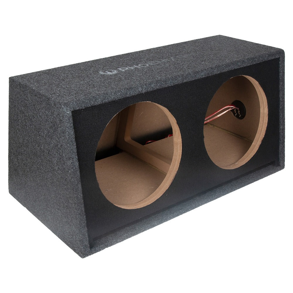 Phoenix Gold ZB212P - Twin 12" Ported Subwoofer Enclosure