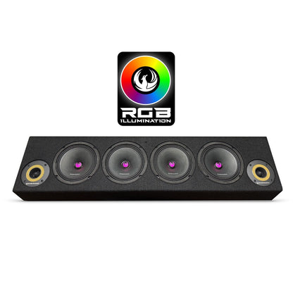 Phoenix Gold ZP65BOXRGB - Full Range RGB SPL Speaker Box