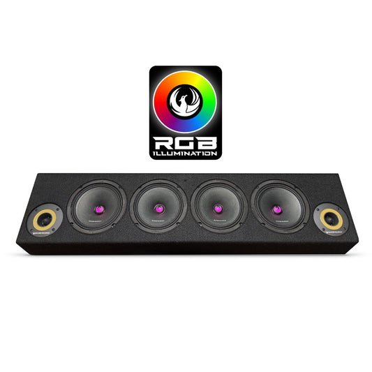 Phoenix Gold ZP65BOXRGB - Full Range RGB SPL Speaker Box